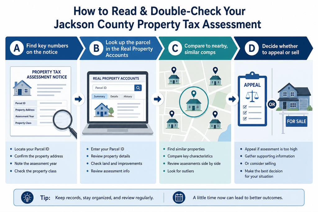 Jackson County property tax assessment increase