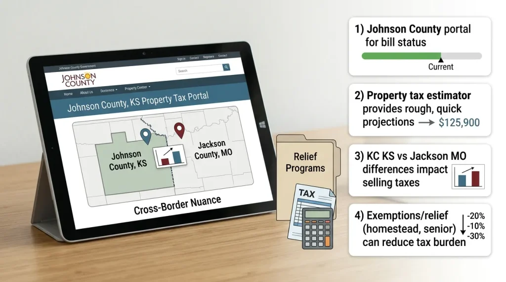 Johnson County Kansas Property Taxes When Selling - Process