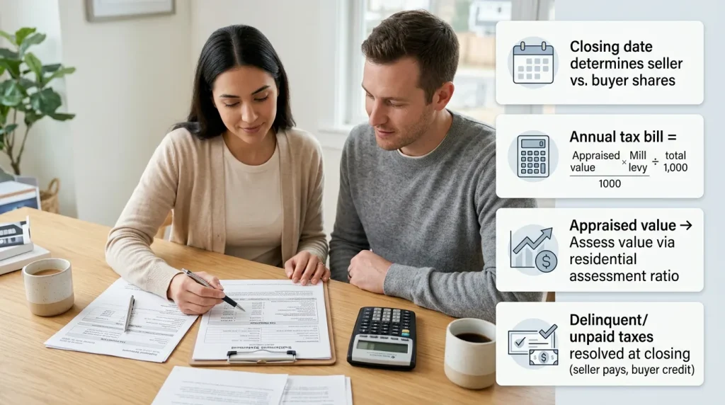 Johnson County Kansas Property Taxes When Selling - How it works