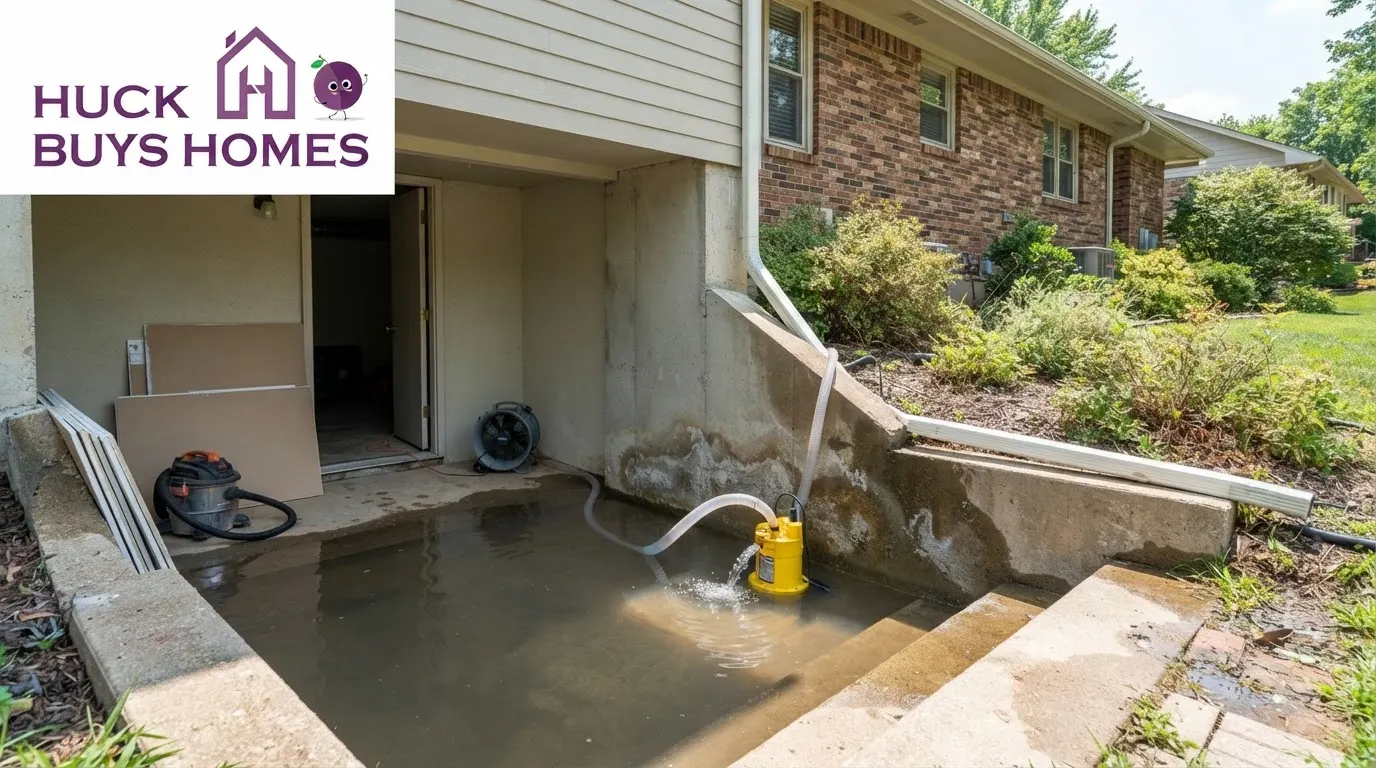 basement flooding in Kansas City- feature image