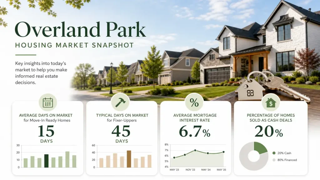Overland Park housing market- housing market snapshot